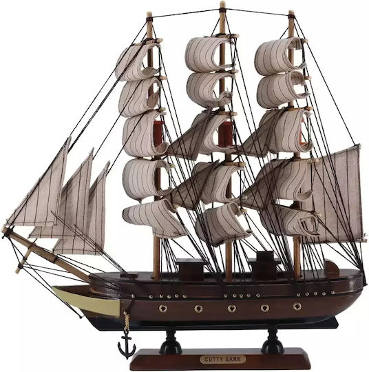 Corabie Decorativă din Lemn Cutty Sark 33cm