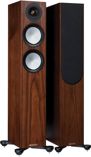 Monitor Audio Silver 200 7G Paar Hi-Fi Lautsprecher Boden 150W 2.5 Anzahl von Fahrern B16.5xT27.2xH88.5cm. Beige