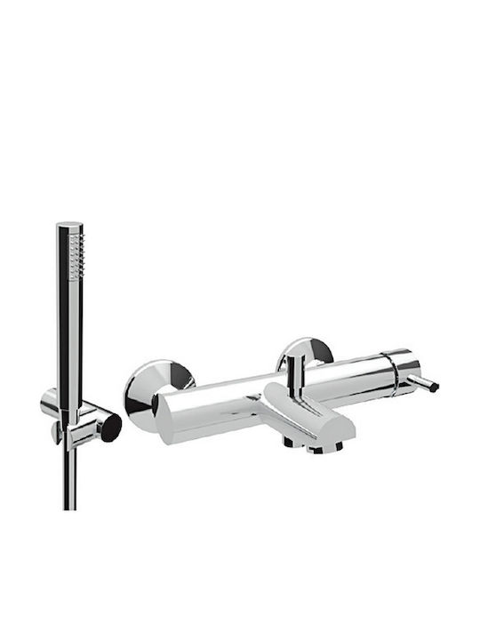 Teorema New Jabil Mixing Bathtub Shower Faucet Complete Set Silver