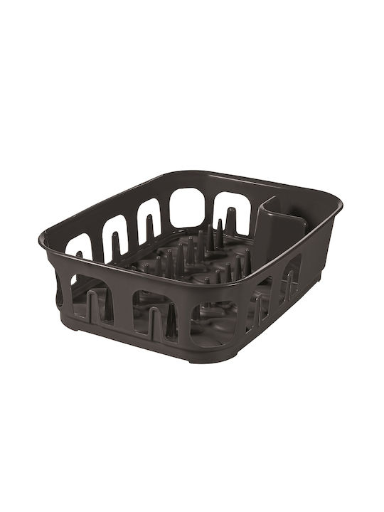 Curver Essentials Dish Drainer Plastic in Gray Color 39x30x11cm