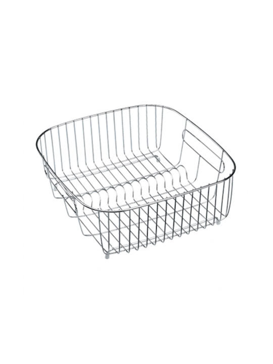 Schock W15 Στραγγιστήρι Γούρνας Inox Ασημί 39x33cm