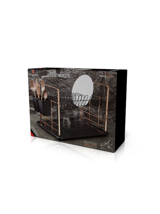Berlinger Haus Στραγγιστήρι Νεροχύτη Inox Μαύρο 48x32x29cm