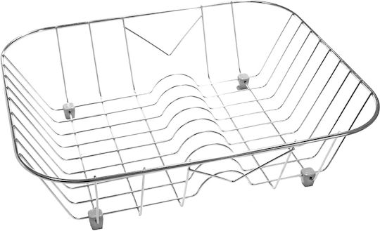 Sanitec No 10 Στραγγιστήρι Γούρνας Inox Ασημί 40x32cm