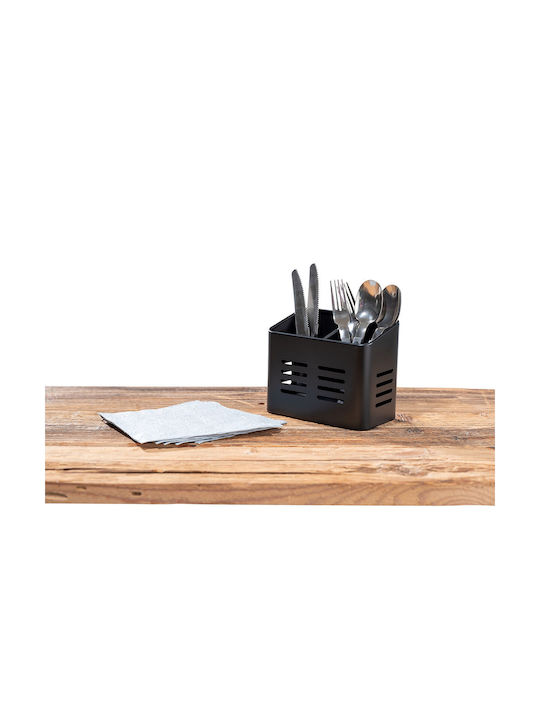 Wenko 55098100 Cutlery Drainer from Metal in Black Color