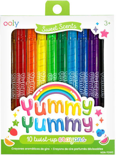 Ooly Yummy Yummy Green Scented Drawing Markers Set of 10pcs pcs