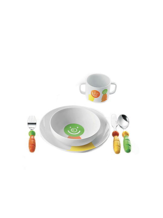 Guzzini 3-Piece Stainless Steel 18/10 Multicolour Cutlery Set Billo