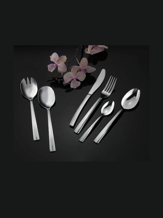 SP Tableware Hydra Set de Tacâmuri Inoxidabil Argintiu 65buc