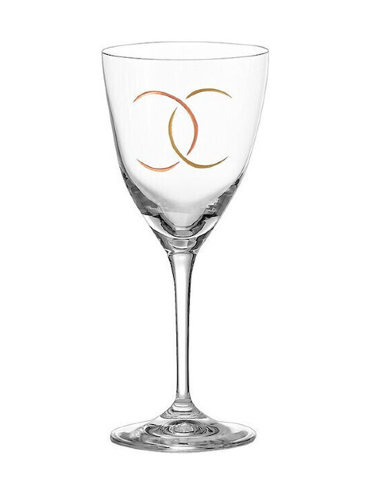 Capolavoro Wedding Carafe Set with Wine & Champagne Glasses made of Crystal 4pcs