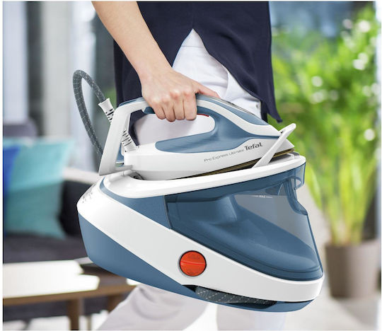 Tefal Pro Express Ultimate II Sistem De Călcat Cu Presiunea Aburului 7.6bar Și Rezervor De 1.2lt