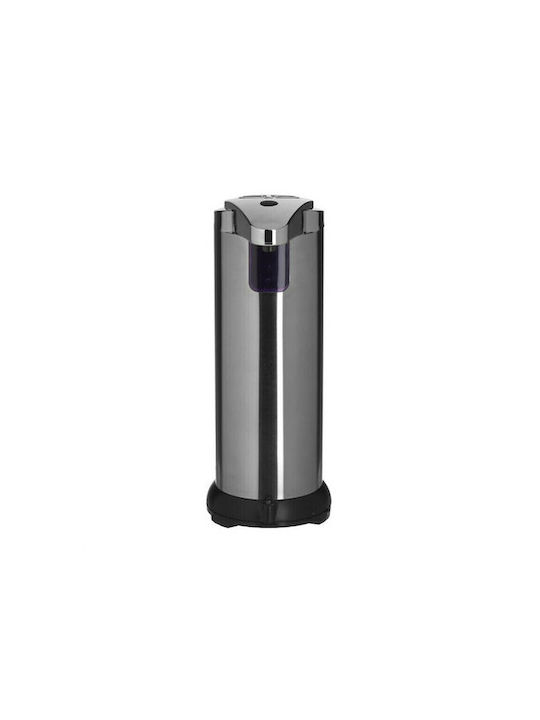Inart Dispenser Κουζίνας Πλαστικό Ασημί 220ml