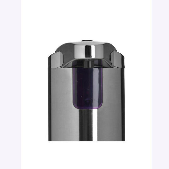 Inart Dozator din Plastic Argintiu 220 ml