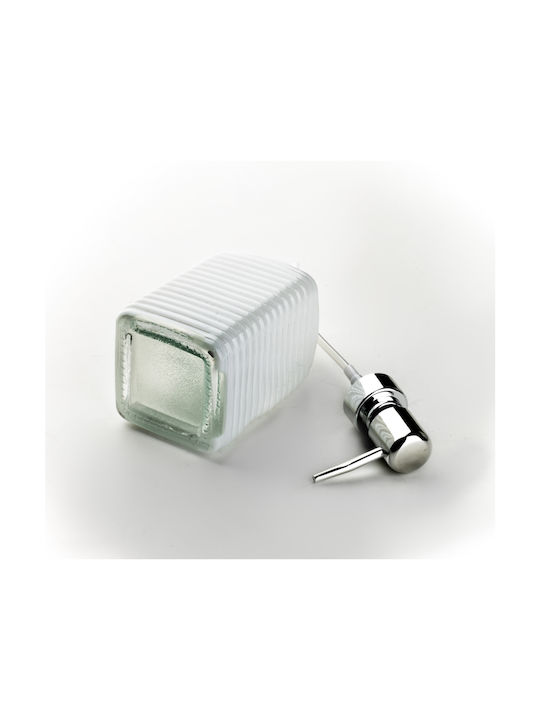 Bathlab Spender Keramik Weiß 450ml