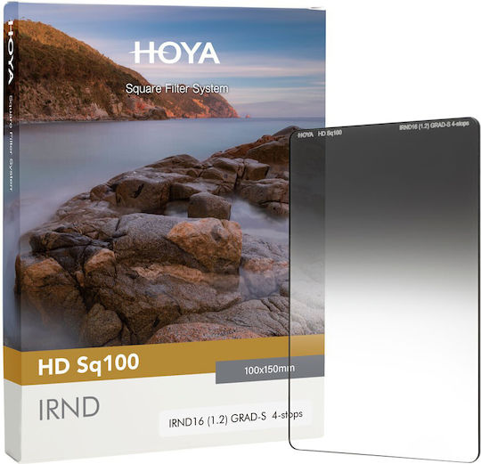 Hoya Sq100 ND16 (1.2) GRAD-S Φίλτρo HD / IR για Φωτογραφικούς Φακούς