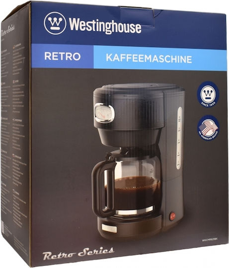 Westinghouse Retro Series Καφετιέρα Φίλτρου 1000W Black