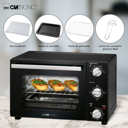 Clatronic MBG 3726 Cuptor Electric 20lt Fără Arzătoare
