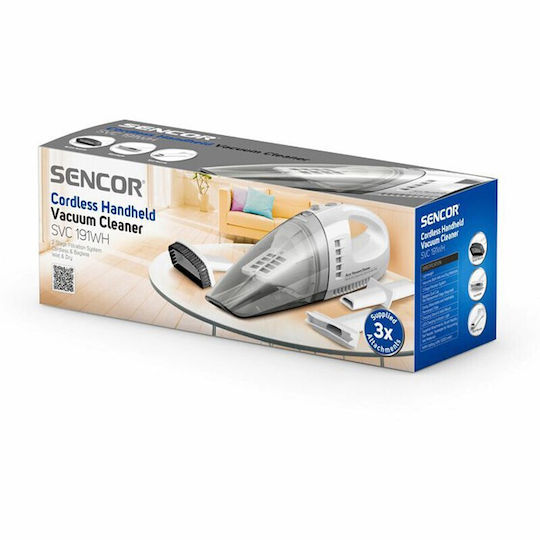 Sencor Rechargeable Handheld Vacuum 7.2V White