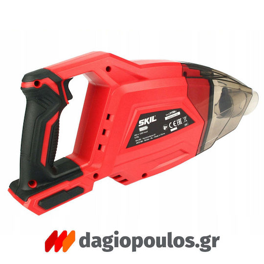 Skil 3158 CA Rechargeable Handheld Vacuum 20V without Battery and Charger Red
