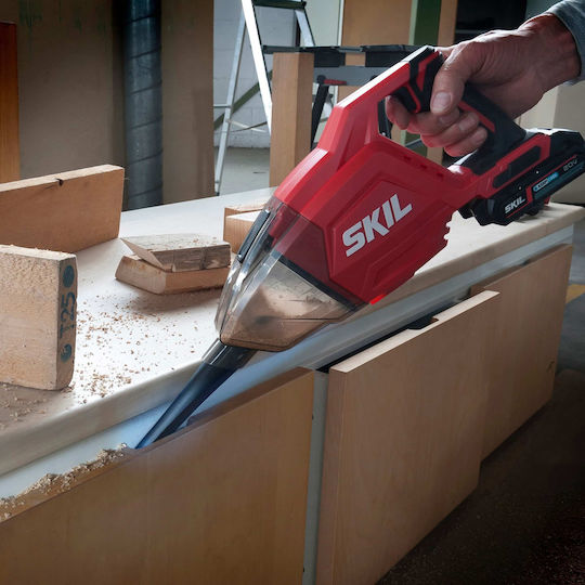 Skil 3158 CA Rechargeable Handheld Vacuum 20V without Battery and Charger Red
