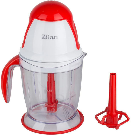 Zilan Мини Чопър Multi 500W с Контейнер 1.5лт Червен