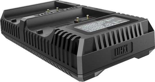 NiteCore Dublu Încărcător de baterii UHX1 Pro Compatibil cu Hasselblad