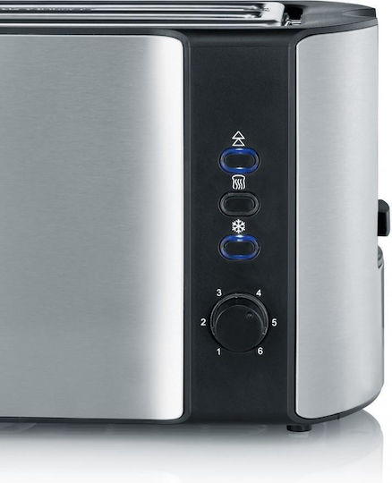 Severin AT 2590 Φρυγανιέρα 4 Θέσεων 1400W Inox