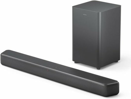 Philips Soundbar 2.1 Bluetooth și HDMI 120W cu Telecomanda Gri TAB5309/10