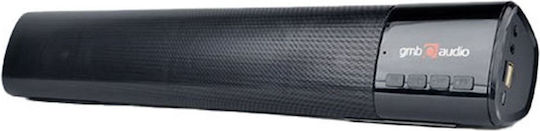Gembird SPK-BT-BAR400-01 Bluetooth Speaker 10W with Radio and Battery Life up to 4 hours Black