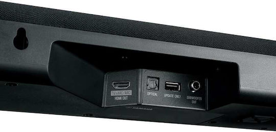 Yamaha SR-B30A Soundbar 2.1 Bluetooth και HDMI 120W με Τηλεχειριστήριο Μαύρο