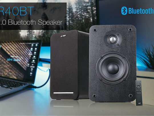 Fenda Αυτοενισχυόμενα Ηχεία με Bluetooth 60W (Ζεύγος) Μαύρα