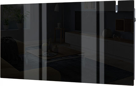 Radialight Aetherea Convector Heater Wall 1000W with Electronic Thermostat 80x45cm Black