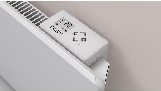 Tesy CN 06 140 EА CLOUD AS W Convector Heater Wall 1400W with Electronic Thermostat and WiFi 107x34.2cm White