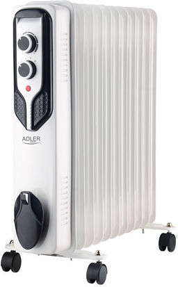 Adler Convector Heater Floor 2500W 48.5x55cm White