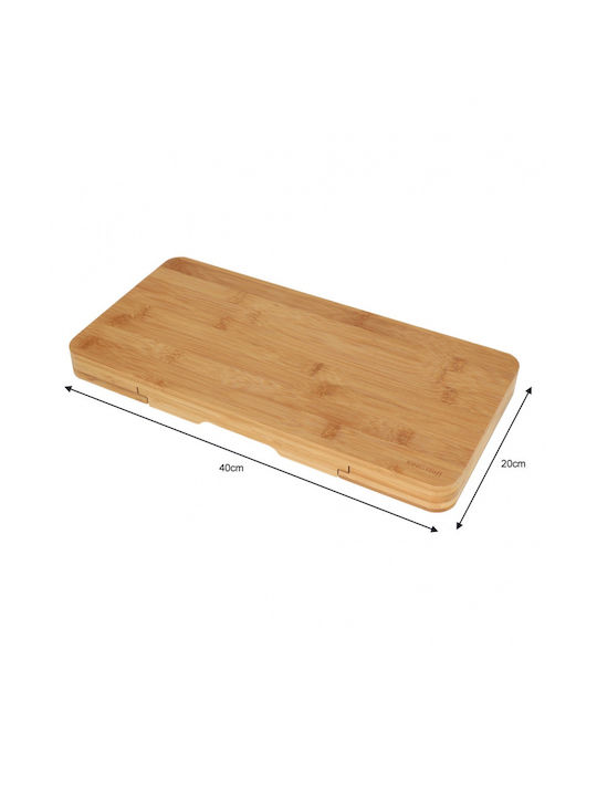 KING Hoff Πλατώ Σερβιρίσματος Τυριών Ξύλινο 40x19.5x3.2εκ.