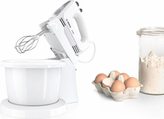 Bosch Mixer with Plastic Container 3lt 400W White