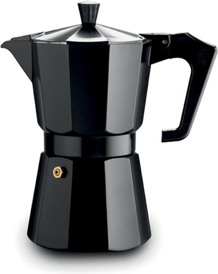 Pezzetti Italexpress Μπρίκι Espresso 3cups Μαύρο