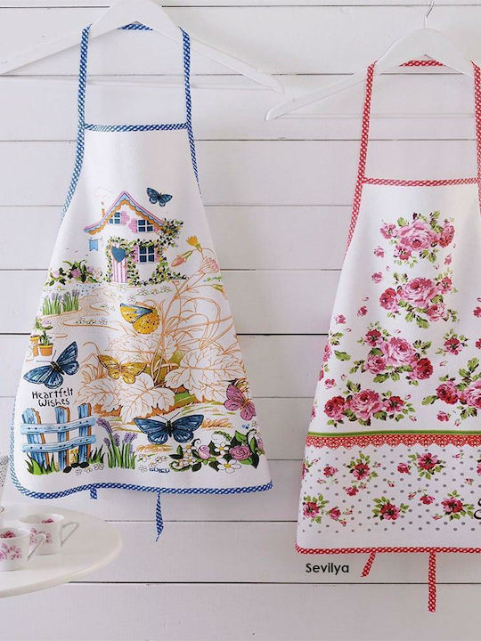 Rythmos Sevilya Waterproof Apron White
