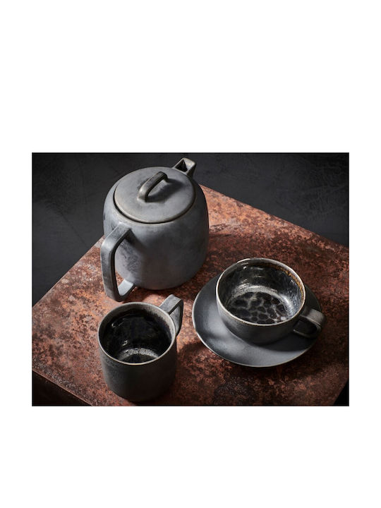 Salt & Pepper Τσαγιέρα Πορσελάνης Μαύρη 365ml