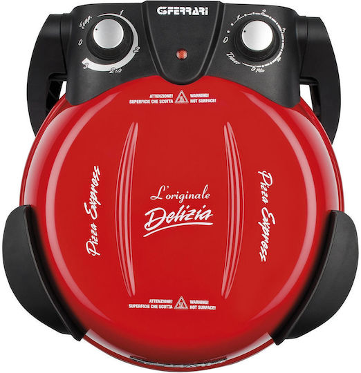 G3Ferrari G10006/RD Pizza Maker 1200W cu Capacitate 1lt Roșu