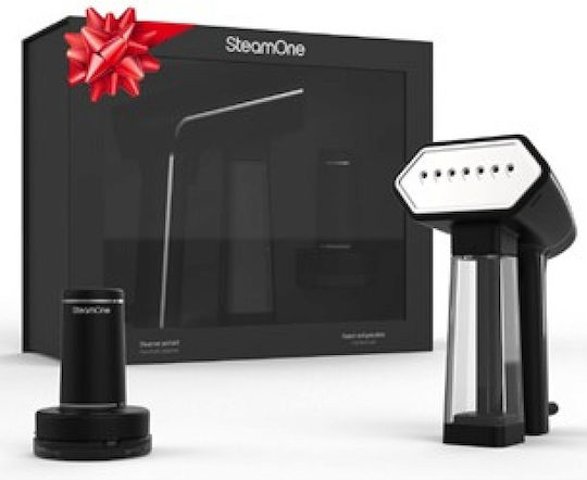 SteamOne Aparat de călcat cu abur pentru haine de Mână 1800W cu rezervor 140ml Negru