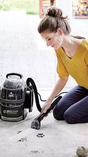 Bissell Spotclean Pet Pro Plus Σκούπα Υγρών / Στερεών 750W με Πλαστικό Κάδο 2.8lt