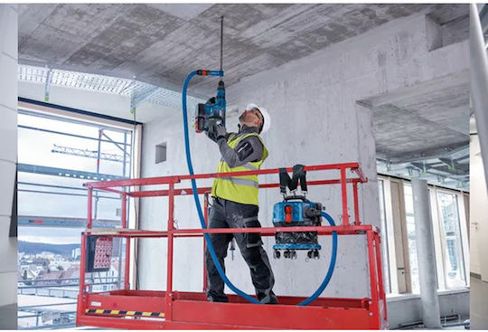 Bosch GAS 18V-12 MC Professional Επαναφορτιζόμενη Σκούπα Υγρών / Στερεών Χωρίς Φορτιστή και Μπαταρία με Πλαστικό Κάδο 12lt