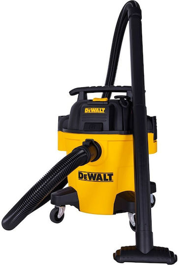 DEWALT Σκούπα Υγρών / Στερεών 1050W με Πλαστικό Κάδο 20lt