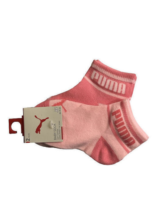 Puma Kinderstrümpfe Sport Pink 2 Paare