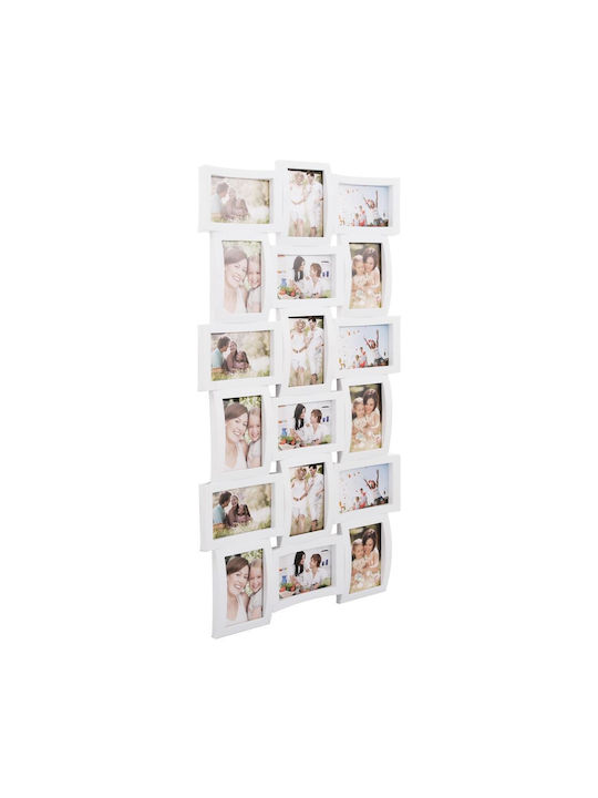Multi Montare Pe Perete 18 Fotografii Plastic Cu Rama Foto Albă