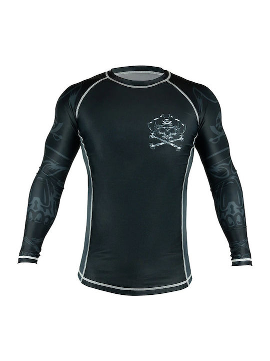 PrideOrDie Long Sleeve Shirt POD246 for Jiu-Jitsu Black
