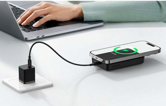 Baseus Magnetic Mini MagSafe Power Bank 10000mAh 30W with USB-C Port Black