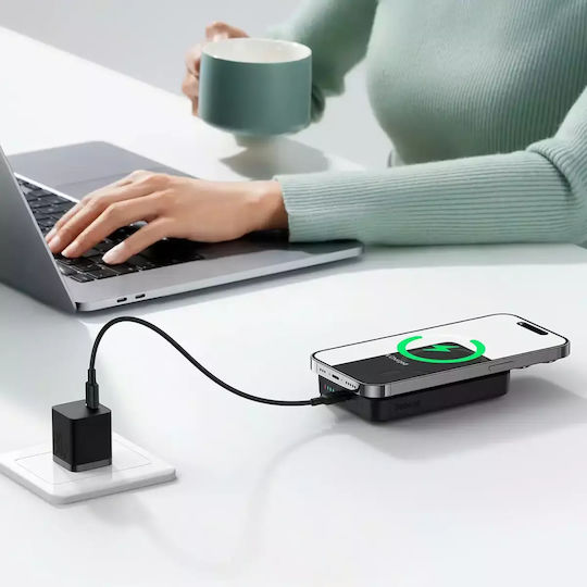 Baseus Magnetic Mini MagSafe Power Bank 10000mAh 30W with USB-C Port Black