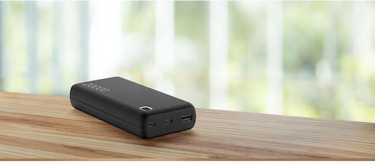 Cellular Line Essence Power Bank 20000mAh 12W mit USB-A Anschluss Schwarz