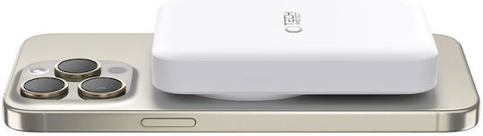 Tech-Protect PB11 Lifemag MagSafe Power Bank 10000mAh 15W cu Port USB-C Alb