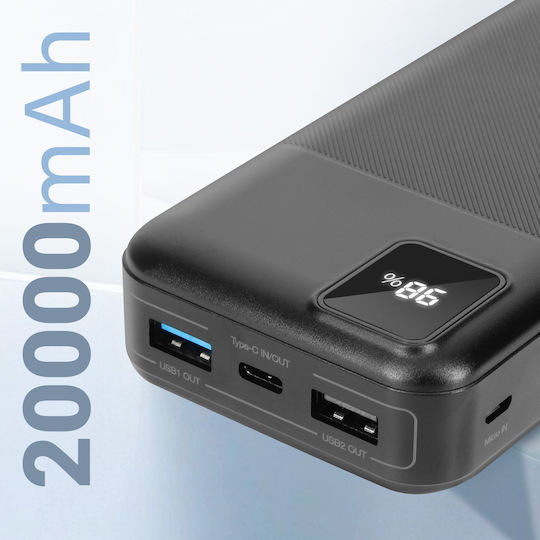 3MK PowerHouse 20000mAh 22.5W Stromlieferung Mehrfarbig